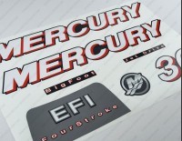 Mercury 30HP Four Stroke EFI 2006-2010 Set Outboard Decal Kit